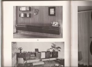 tavola 544 del libro di Roberto Aloi "L'arredamento moderno quinta serie del 1952. 